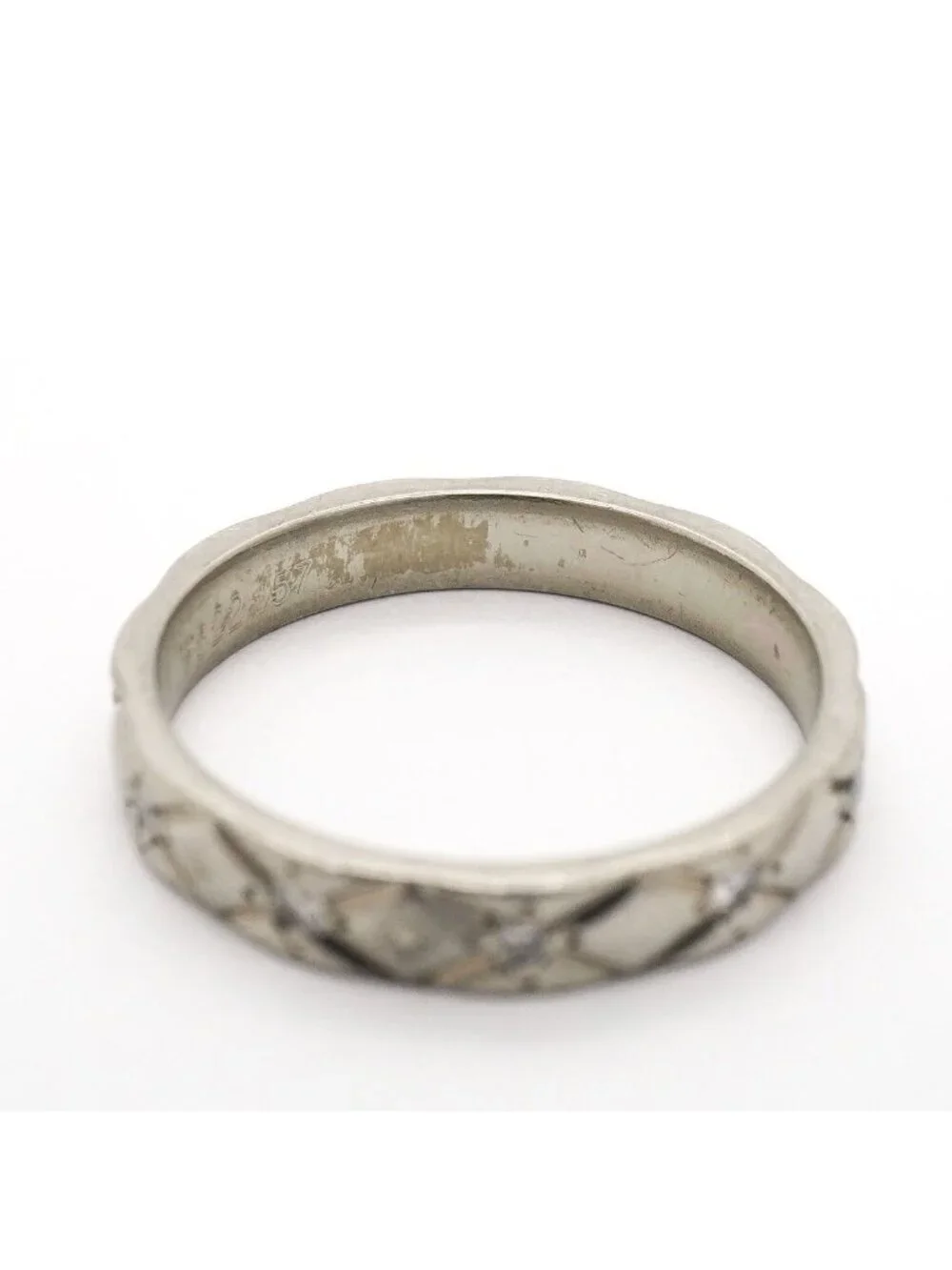 Chanel ring matelasse